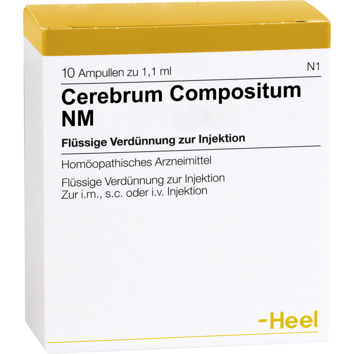 Heel Cerebrum Compositum NM Ampullen, 10 pcs. Ampoules