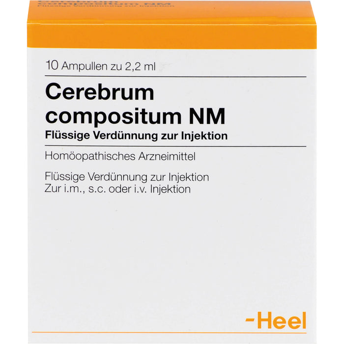 Heel Cerebrum Compositum NM Ampullen, 10 pcs. Ampoules