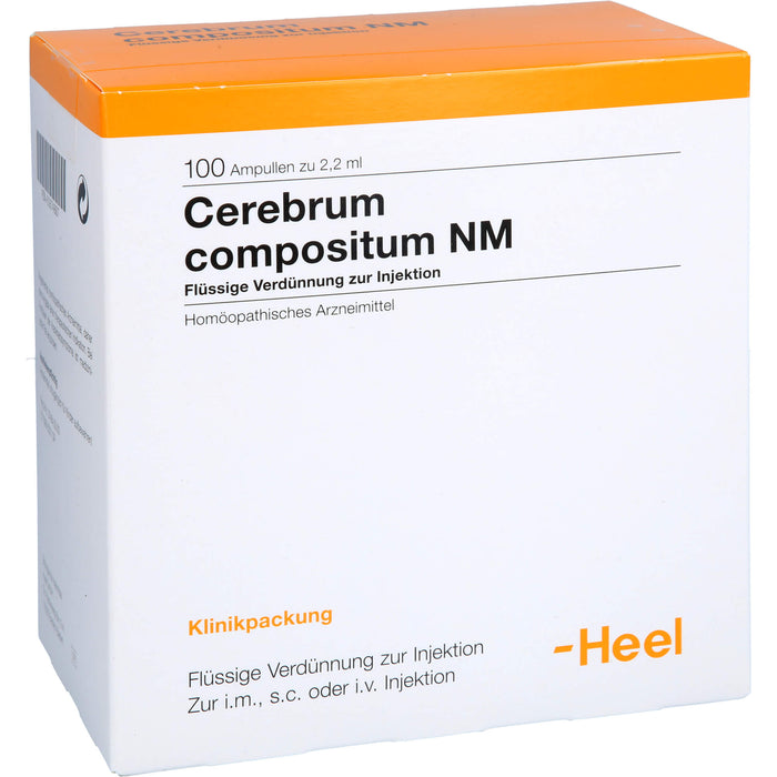 Heel Cerebrum Compositum NM flüssige Verdünnung, 100 pcs. Ampoules