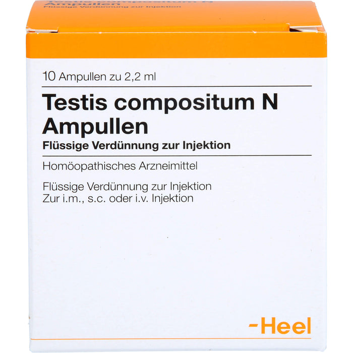 Heel Testis compositum N Ampullen, 10 pc Ampoules