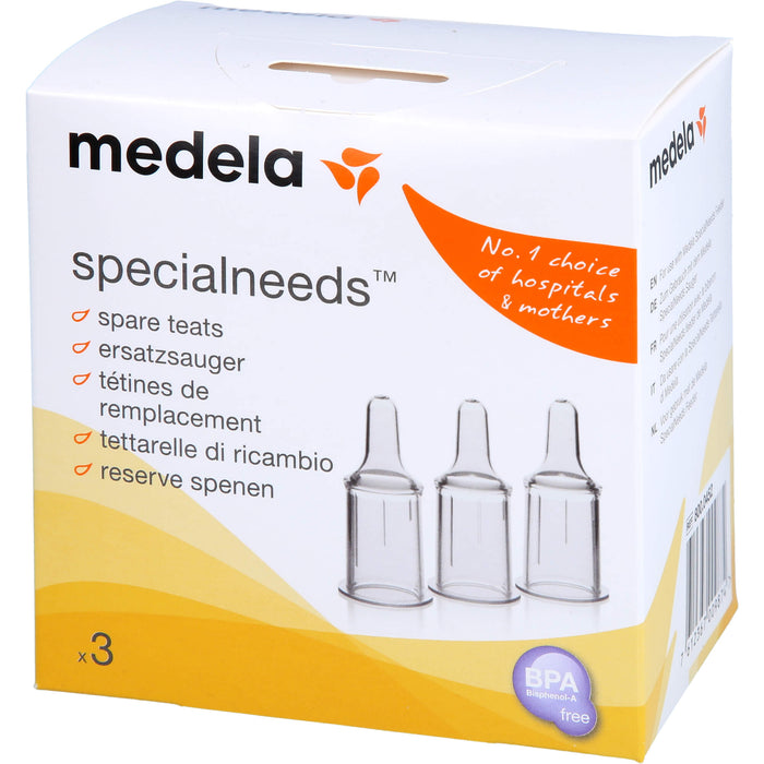 medela SpecialNeeds Gaumenspaltensauger aus Silikon, 1 pc Ensemble