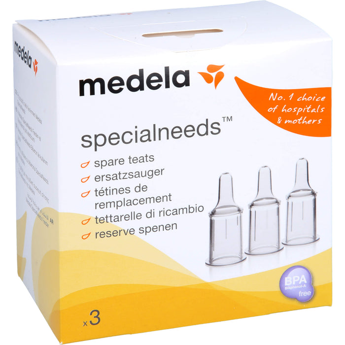 medela SpecialNeeds Gaumenspaltensauger aus Silikon, 1 pc Ensemble