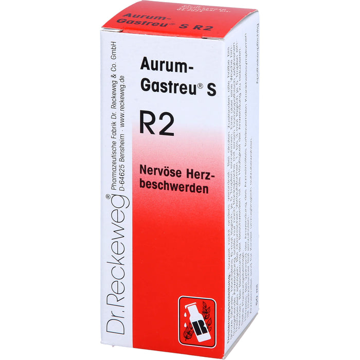 Aurum-Gastreu S R2 Tropfen nervöse Herzbeschwerden, 50 ml Lösung