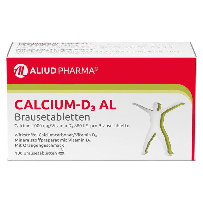 Calcium-D3 AL Brausetabletten, 100 pcs. Tablets