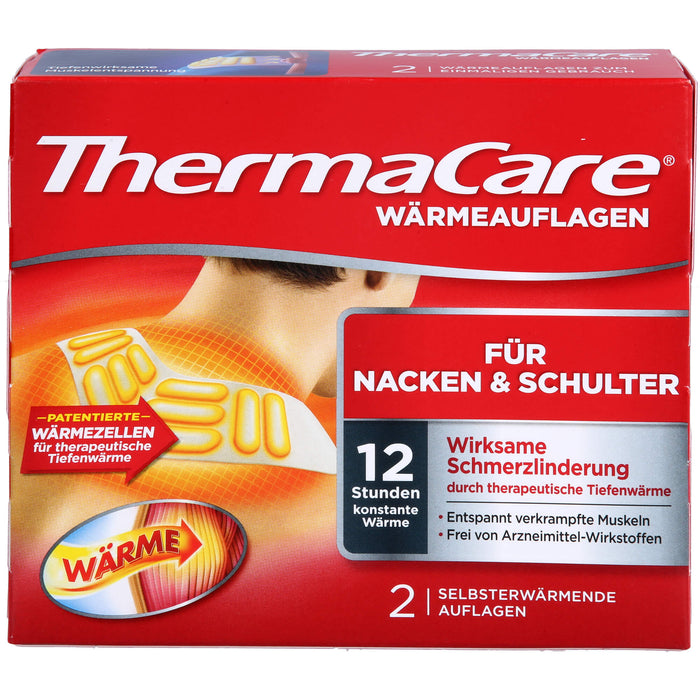 ThermaCare Wärmeauflagen für Nacken & Schulter, 2 pcs. Patch