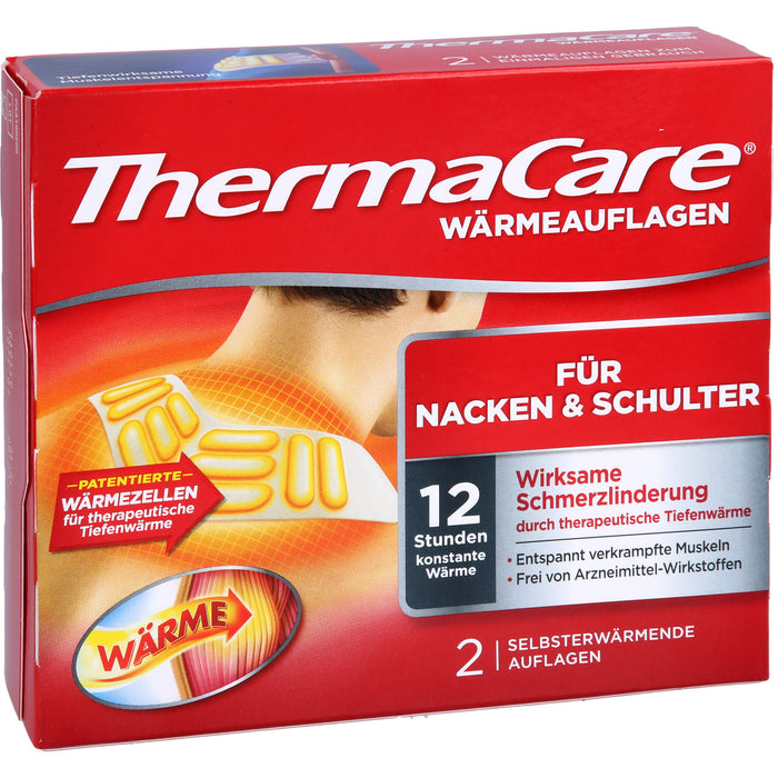 ThermaCare Wärmeauflagen für Nacken & Schulter, 2 pcs. Patch