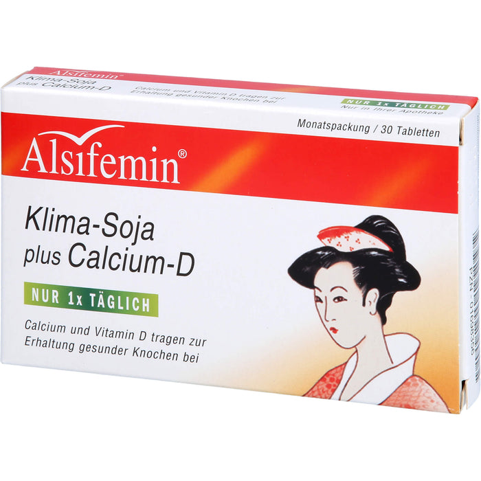 Alsifemin Klima-Soja plus Calcium-D Tabletten, 30 pcs. Tablets