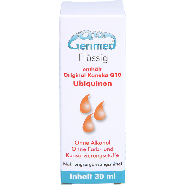 Q10 Gerimed flüssig ohne Alkohol, 30 ml Lösung