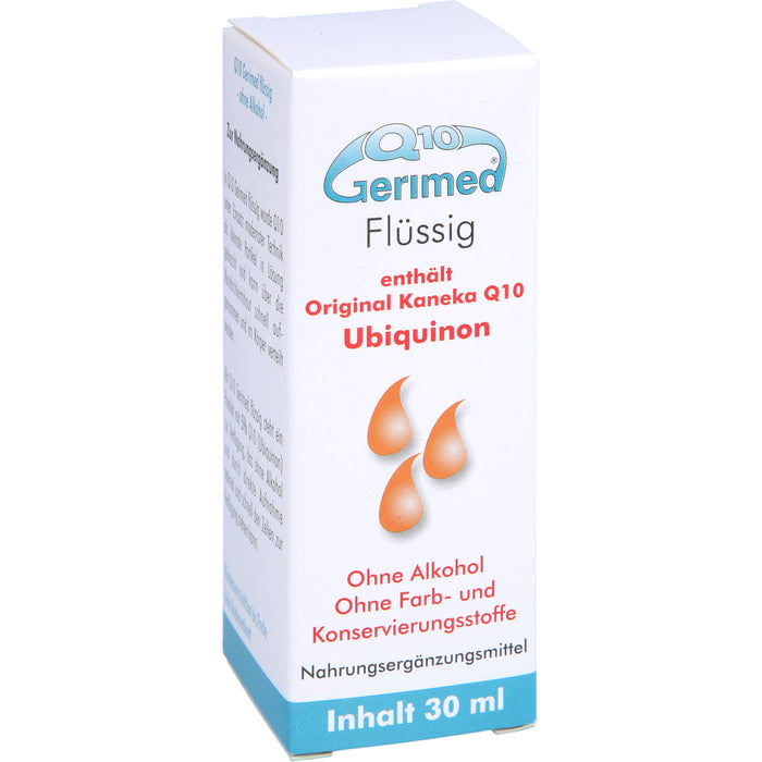 Q10 Gerimed flüssig ohne Alkohol, 30 ml Lösung