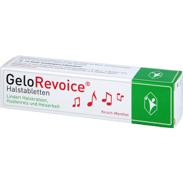 GeloRevoice Halstabletten Kirsch-Menthol, 20 St. Tabletten