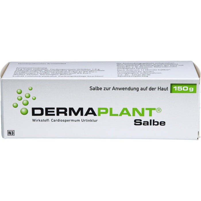 Dermaplant Salbe bei Juckreiz, Ekzemen und Neurodermitis, 150 g Onguent