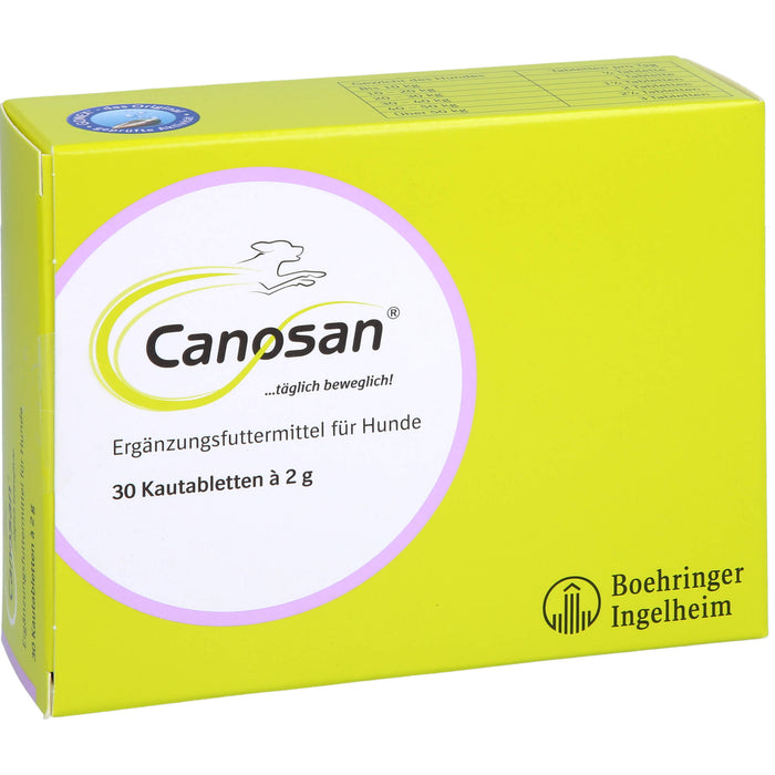 Canosan Kautabletten für Hunde, 30 pc Tablettes