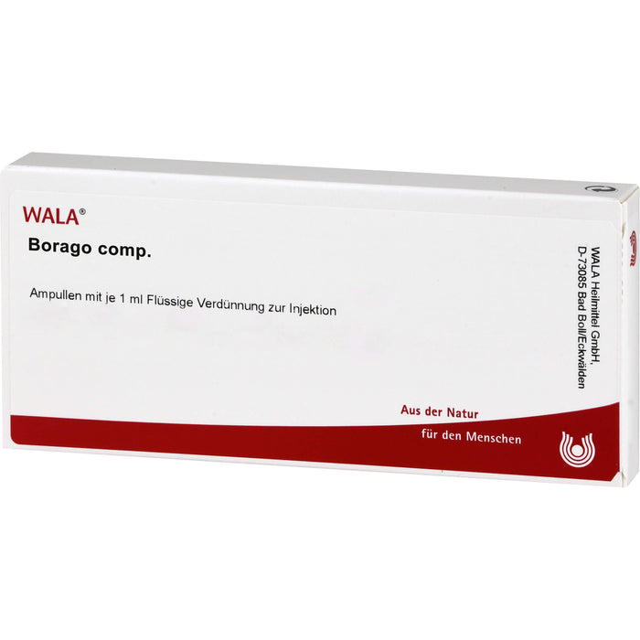 Borago comp. Wala Ampullen, 10X1 ml AMP