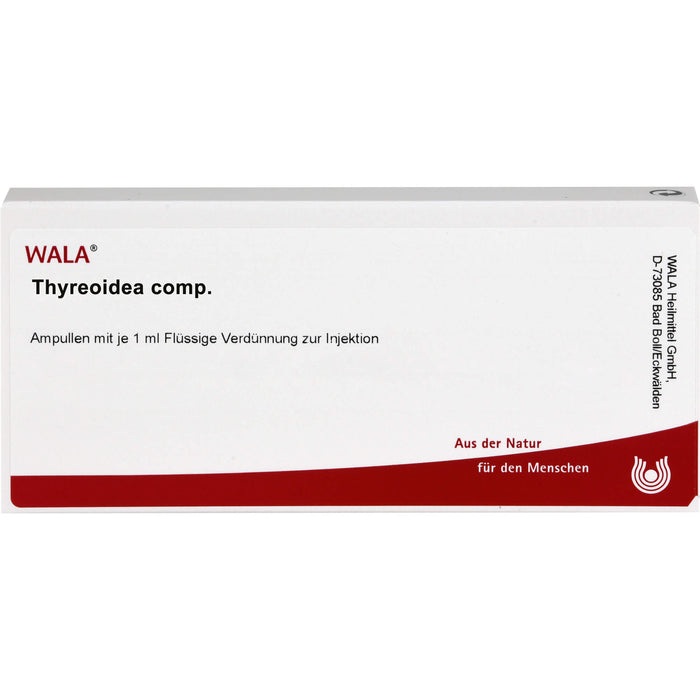 Thyreoidea comp. Wala Ampullen, 10X1 ml AMP