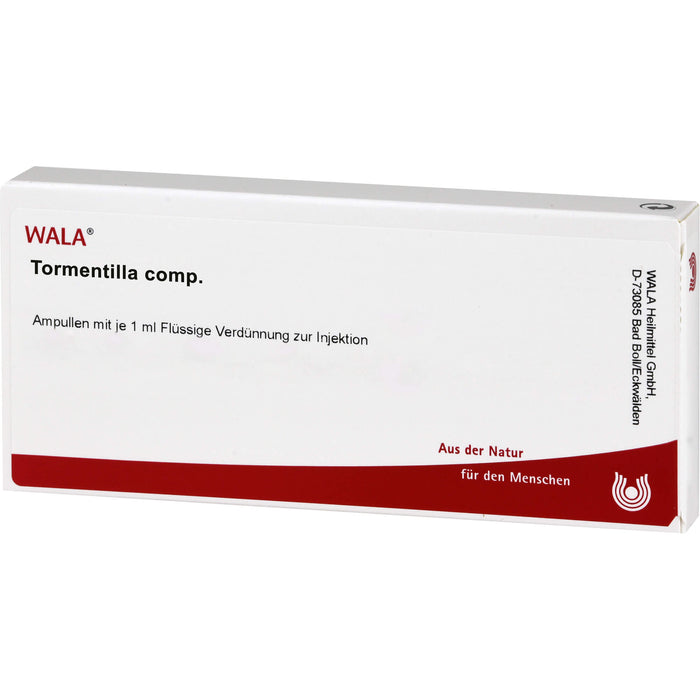 WALA Tormentilla comp. flüssige Verdünnung, 10 pcs. Ampoules