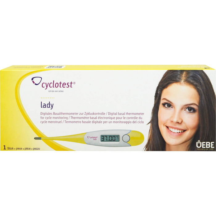 cyclotest lady Digitales Basalthermometer zur Zykluskontrolle, 1 St. Test