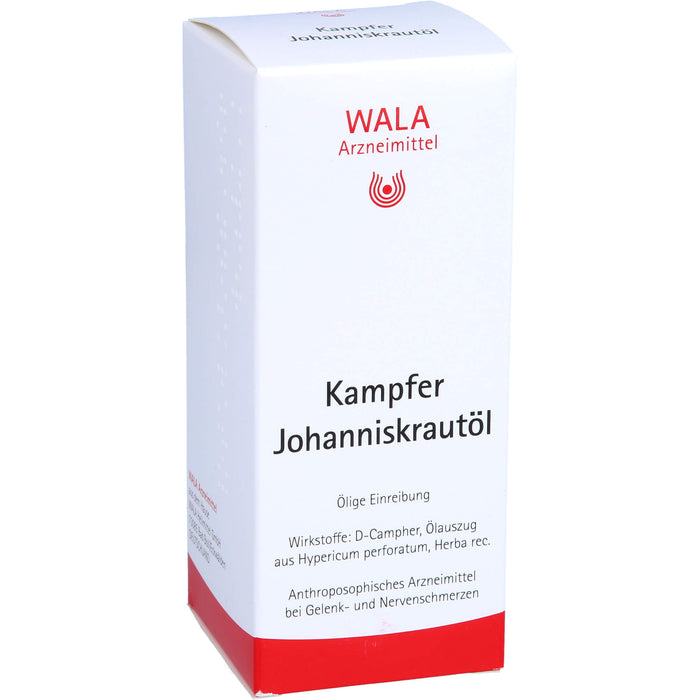 WALA Kampfer Johanniskrautöl, 100 ml Oil