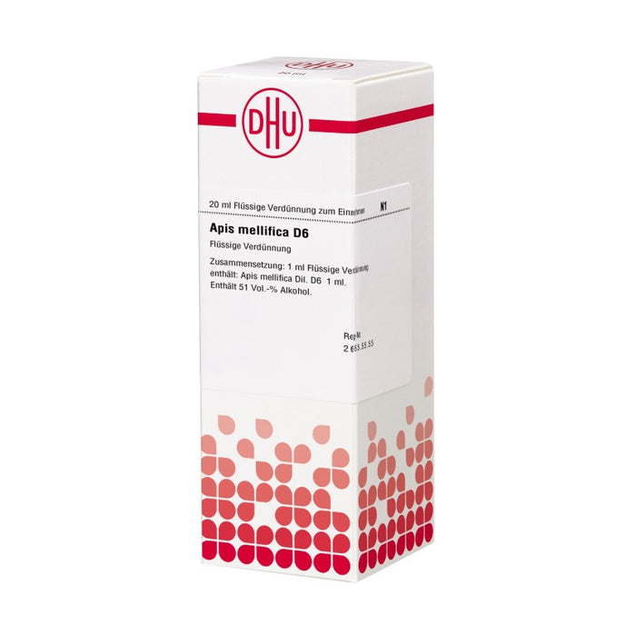 DHU Apis mellifica D6 Dilution, 20 ml Lösung