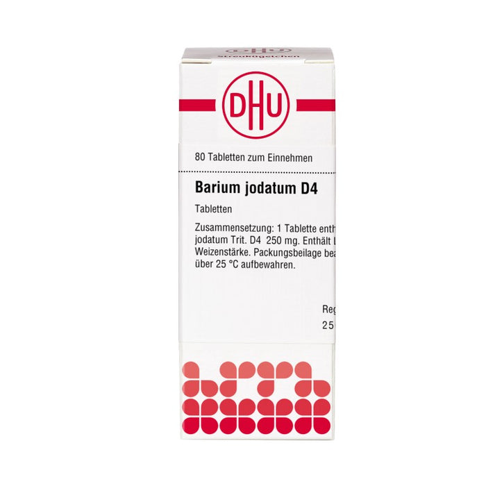 DHU Barium jodatum D4 Tabletten, 80 pcs. Tablets