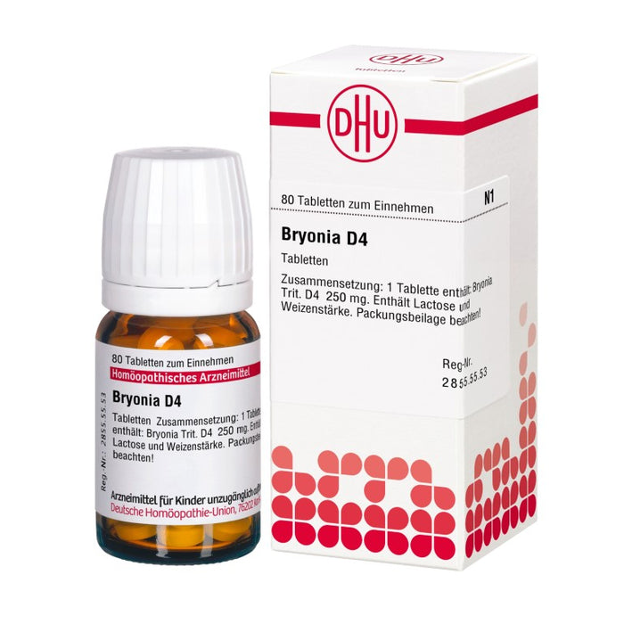 DHU Bryonia D4 Tabletten, 80 pcs. Tablets