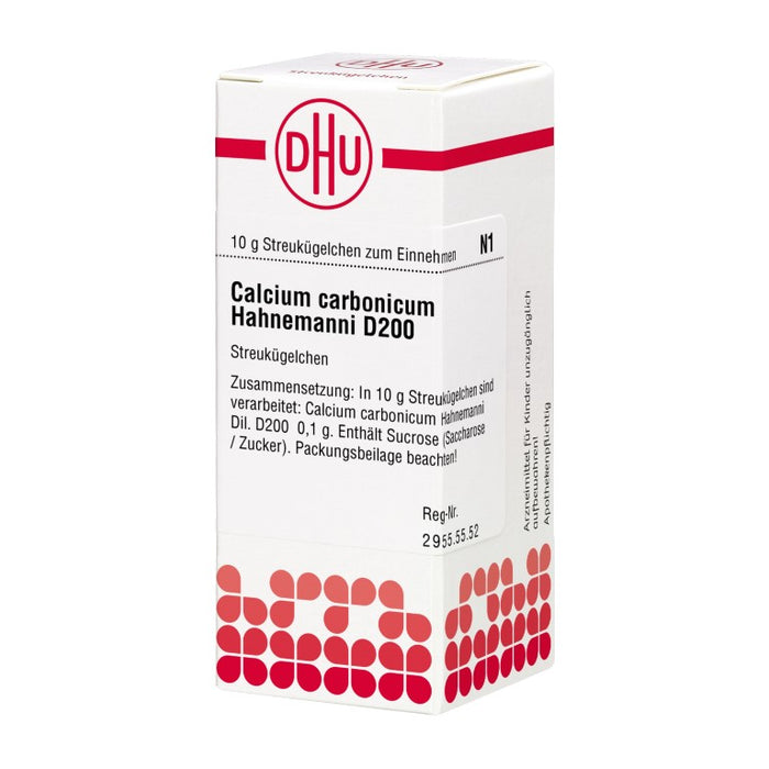 DHU Calcium carbonicum Hahnemanni D200 Streukügelchen, 10 g Globules