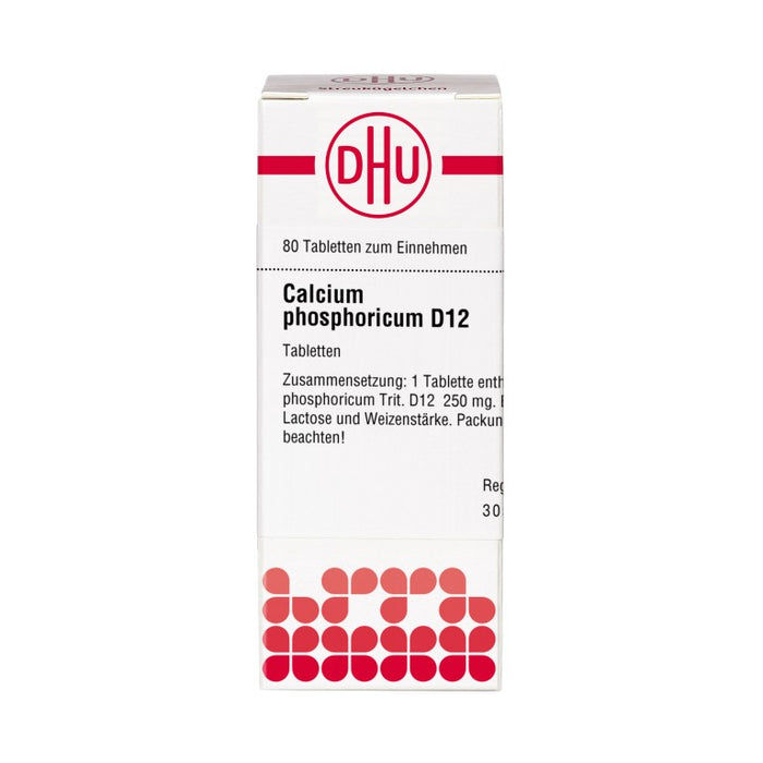 DHU Calcium phosphoricum D12 Tabletten, 80 pc Tablettes