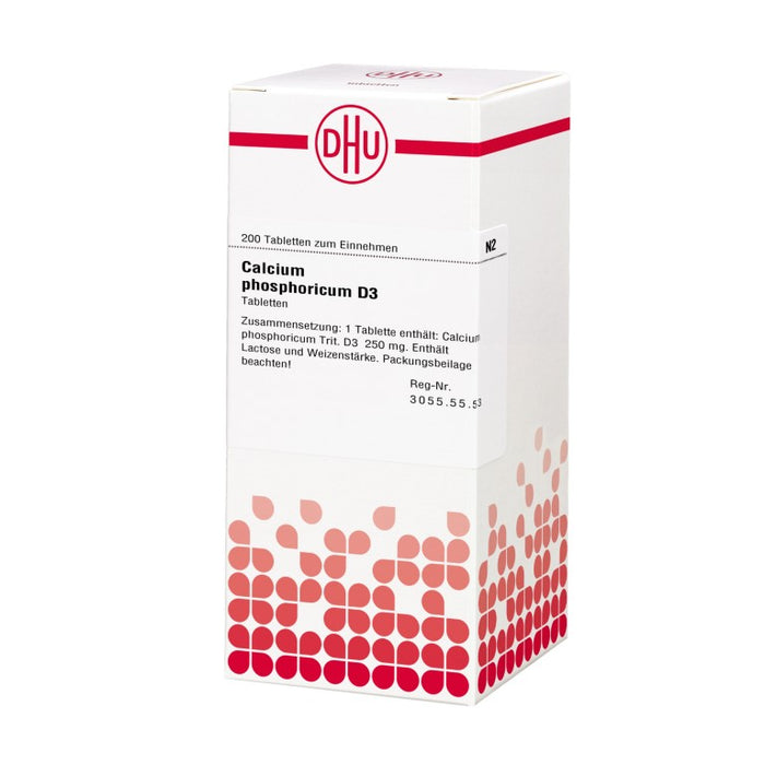 DHU Calcium phosphoricum D3 Tabletten, 200 St. Tabletten