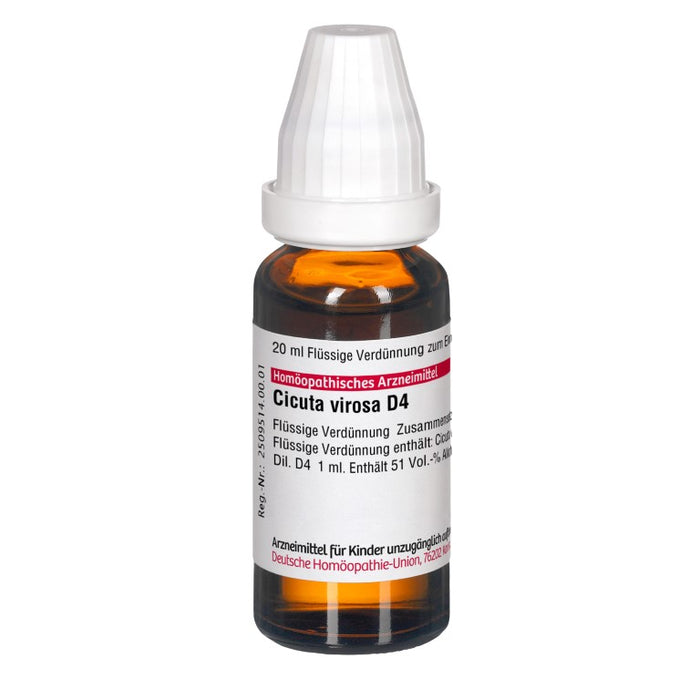 Cicuta virosa D4 DHU Dilution, 20 ml Lösung