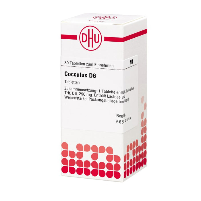 DHU Cocculus D6 Tabletten, 80 pcs. Tablets