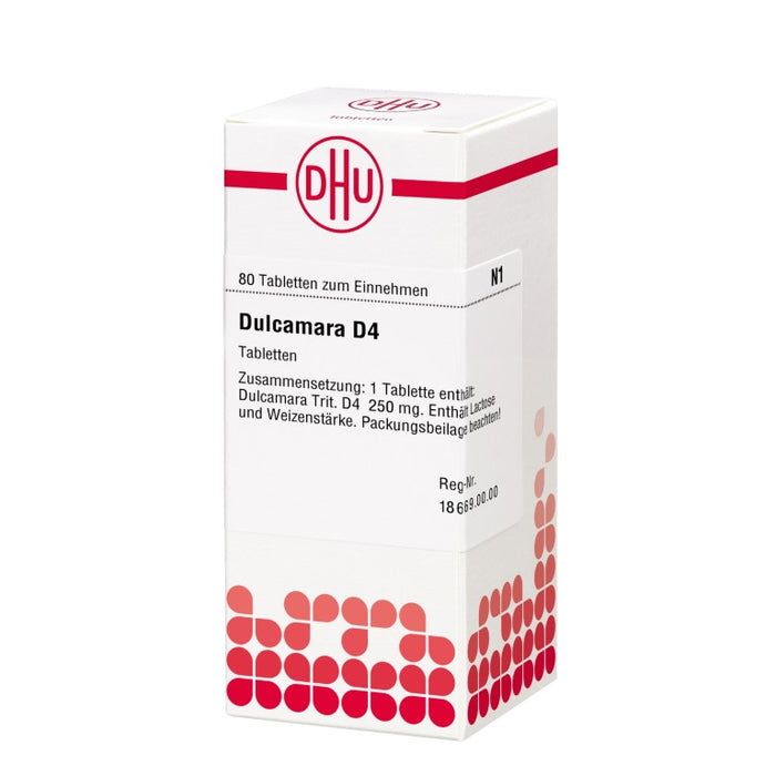 DHU Dulcamara D4 Tabletten, 80 pcs. Tablets