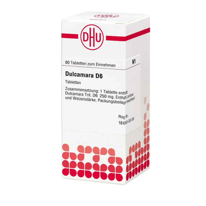 DHU Dulcamara D6 Tabletten, 80 pcs. Tablets