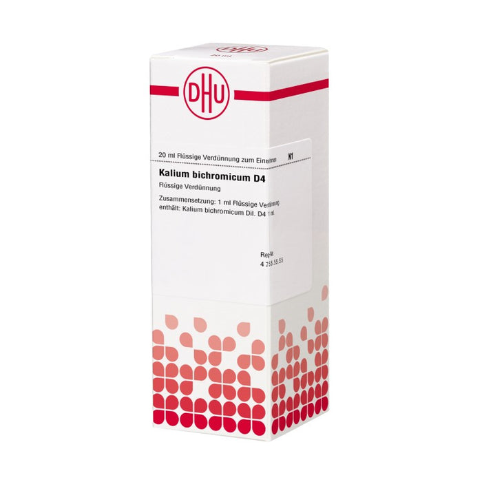 DHU Kalium bichromicum D4 Dilution, 20 ml Lösung