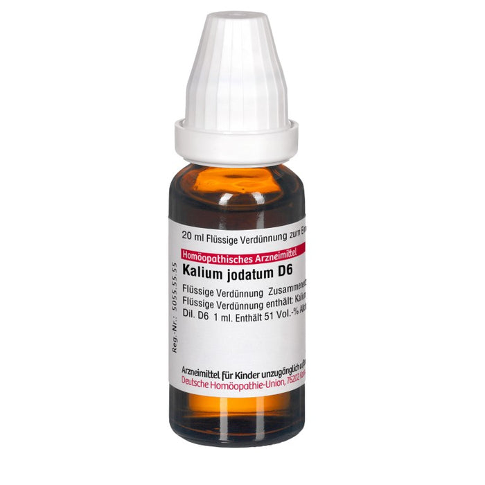 DHU Kalium jodatum D6 Dilution, 20 ml Lösung