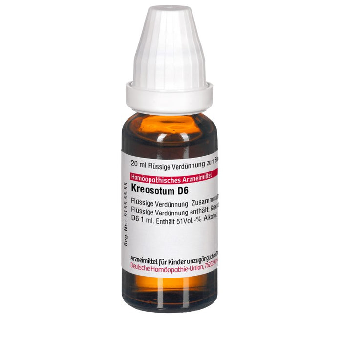 DHU Kreosotum D6 Dilution, 20 ml Lösung