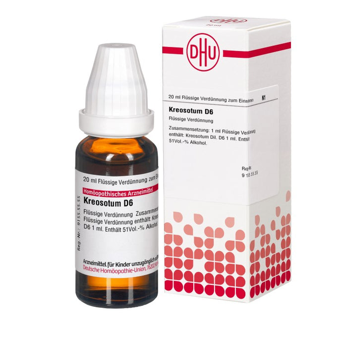 DHU Kreosotum D6 Dilution, 20 ml Lösung