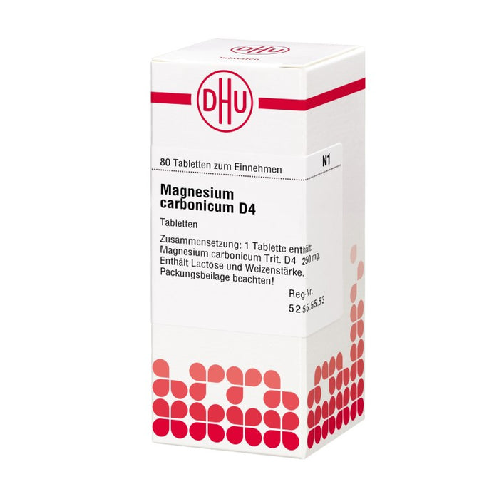 DHU Magnesium carbonicum D 4 Tabletten, 80 pcs. Tablets