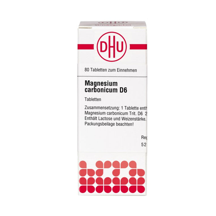 DHU Magnesium carbonicum D6 Tabletten, 80 pc Tablettes