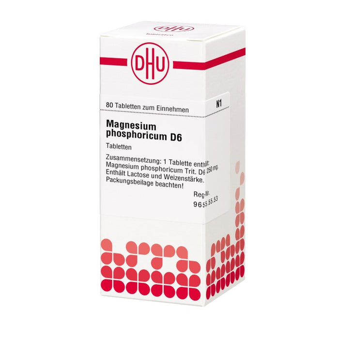 DHU Magnesium phosphoricum D6 Tabletten, 80 St. Tabletten