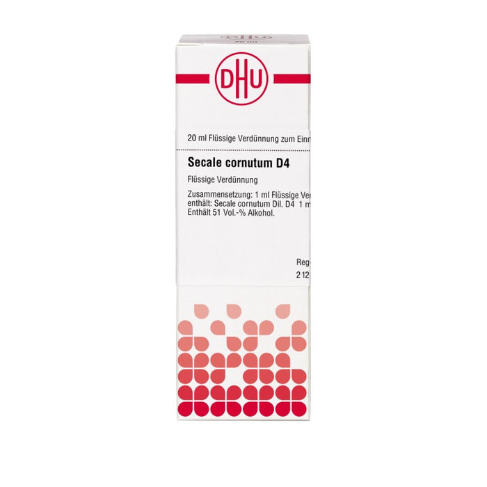 DHU Secale cornutum D4 Dilution, 20 ml Lösung