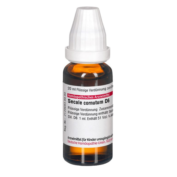 DHU Secale cornutum D6 Dilution, 20 ml Lösung