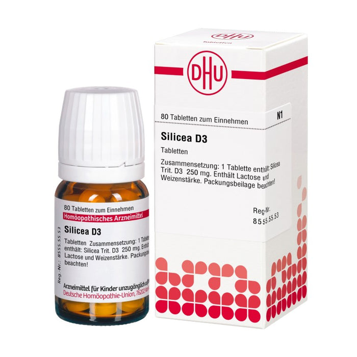 DHU Silicea D3 Tabletten, 80 pcs. Tablets