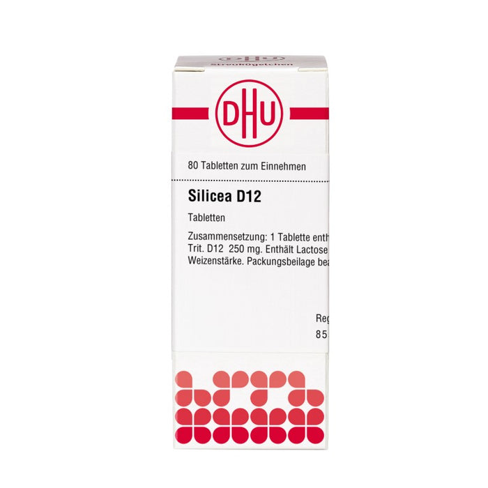 DHU Silicea D12 Tabletten, 80 St. Tabletten