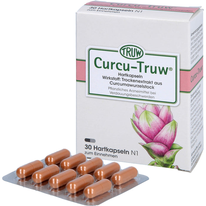 Curcu-Truw Kapseln bei Verdauungsbeschwerden, 30 pcs. Capsules