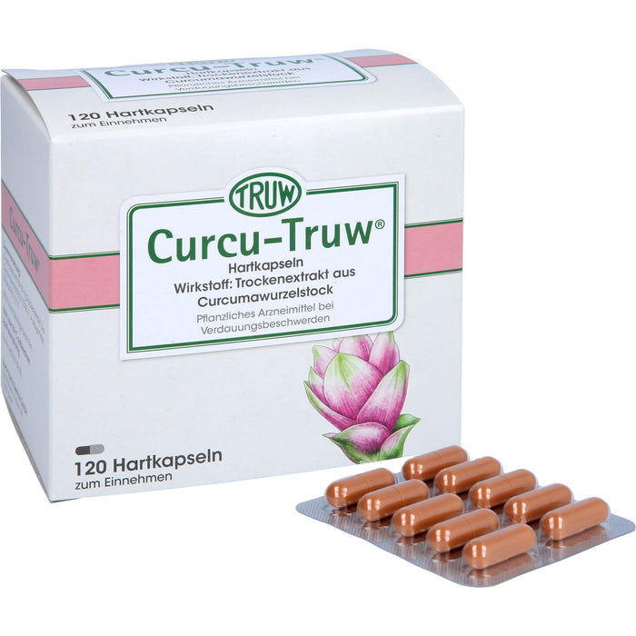 Curcu-Truw Hartkapseln bei Verdauungsbeschwerden, 120 pcs. Capsules