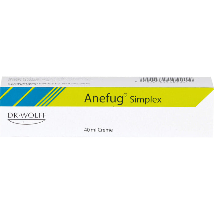 Anefug Simplex Creme getönt für unreine und zu Akne neigende Haut, 40 ml Creme