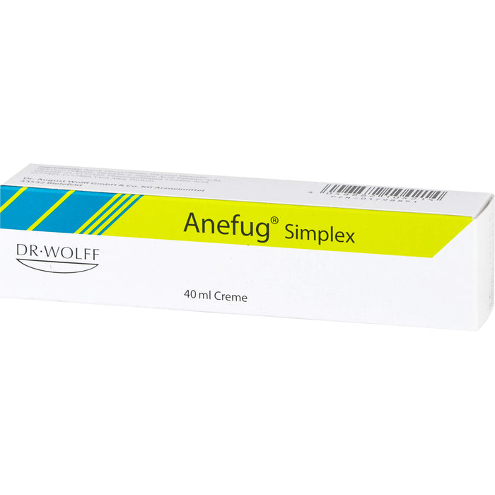 Anefug Simplex Creme getönt für unreine und zu Akne neigende Haut, 40 ml Creme