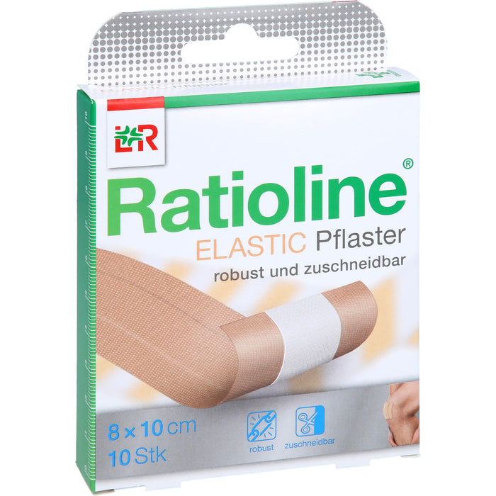 Ratioline elastic Wundschnellverband 4cmx1m, 1 St VER