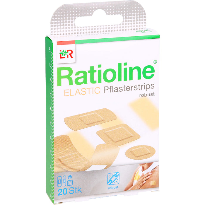 Ratioline Pflasterstrips elastic, 20 pc Pansement