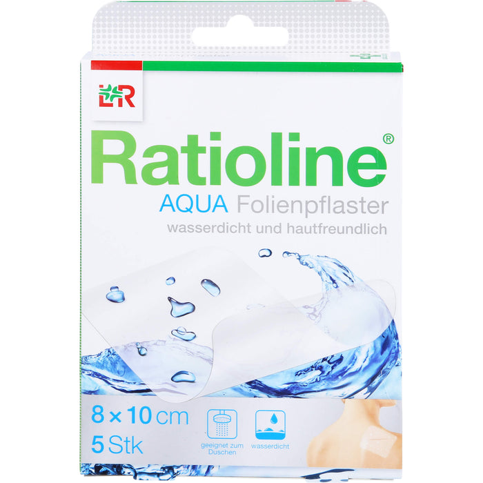 Ratioline aqua Duschpflaster 5x7cm, 5 St. Pflaster