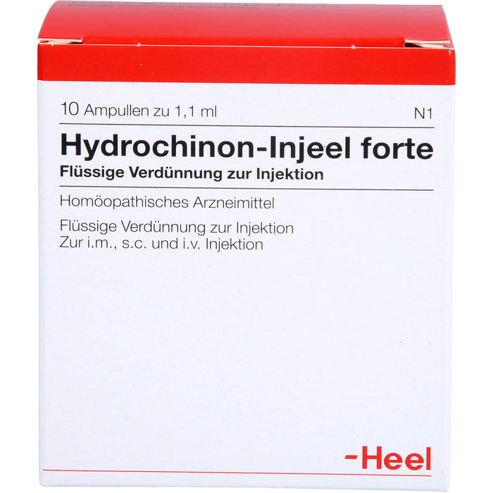 Hydrochinon Injeel forte Amp., 10 St AMP